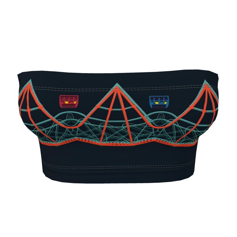 Ferris Wheel Bandeau Tube Top