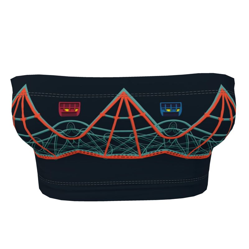 Ferris Wheel Bandeau Tube Top