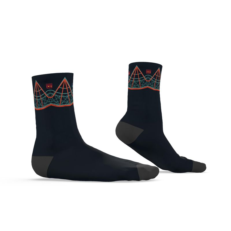 Ferris Wheel Socks